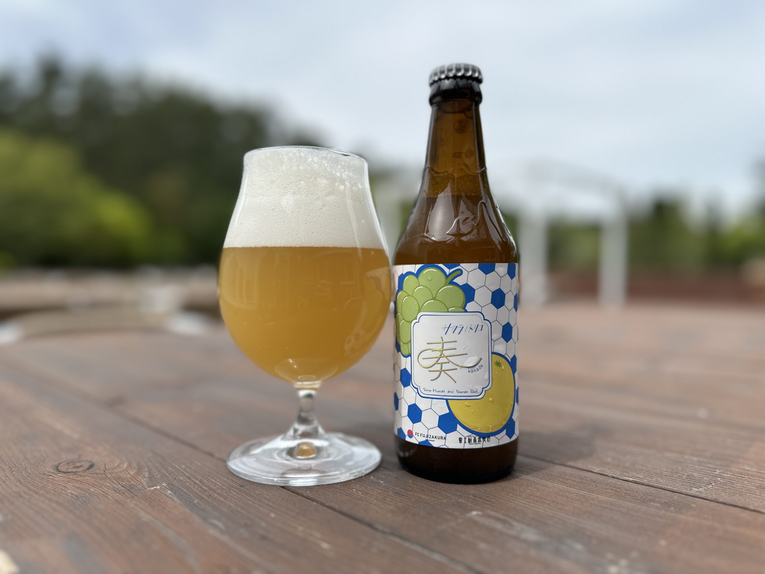 FCふじざくら山梨コラボビールの発売です☆ - 富士桜高原麦酒